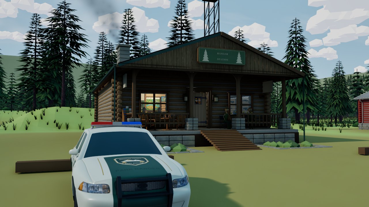 The ranger station